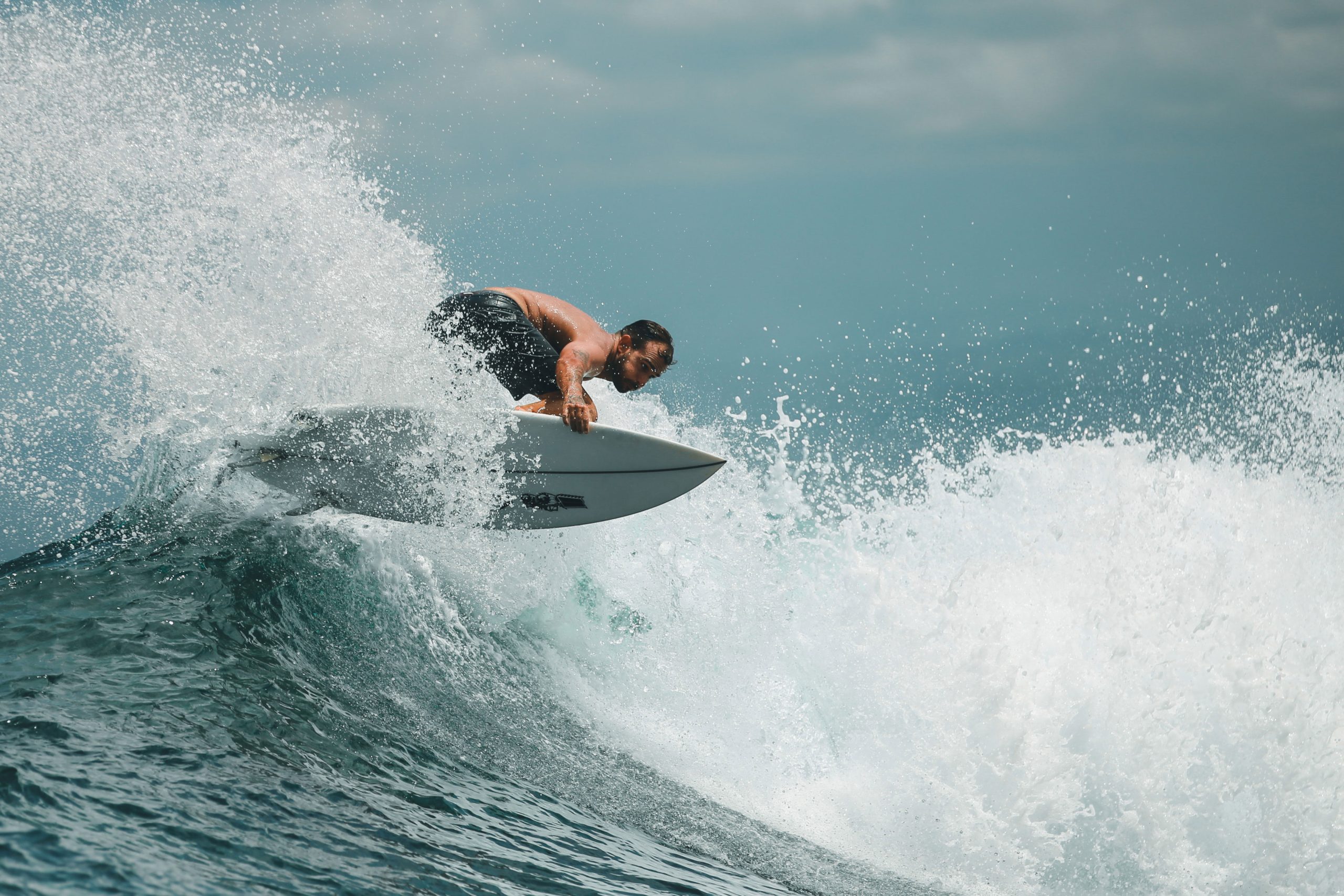 Surfing in Nusa Lembongan